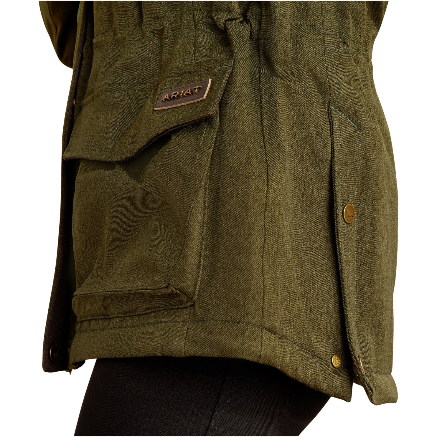 Ariat Womens Rhodium H2O Insulated Parka 10052884 - Rosin